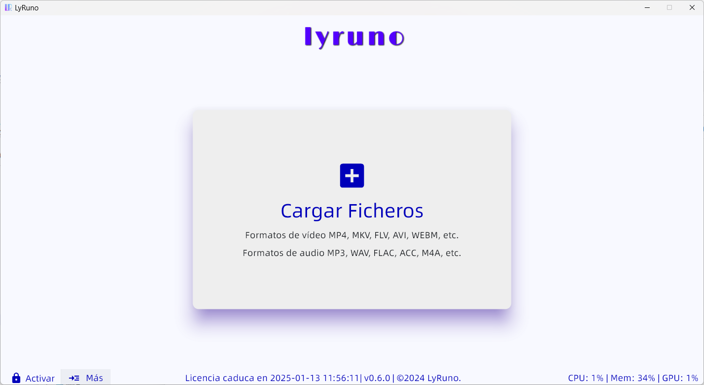 Subir archivo